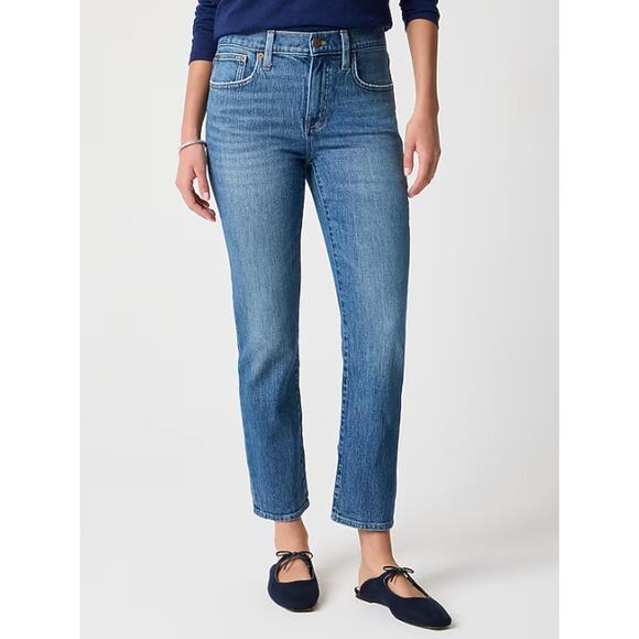 J.Crew Slim Boyfriend Denim Jeans – Women’s Size 30P – NWOT - Picture 1 of 7